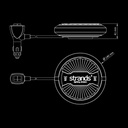 Firefly Summer Glow Beacon/Strobe Light Ø140mm | Magnet + Cig Plug