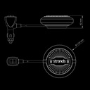 Firefly Summer Glow Beacon/Strobe Light Ø110mm | Magnet + Cig Plug