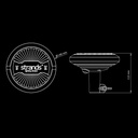 Firefly Summer Glow Beacon/Strobe Light Ø140mm | Pole Mount