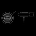 Firefly Summer Glow Beacon/Strobe Light Ø110mm | Surface Mount