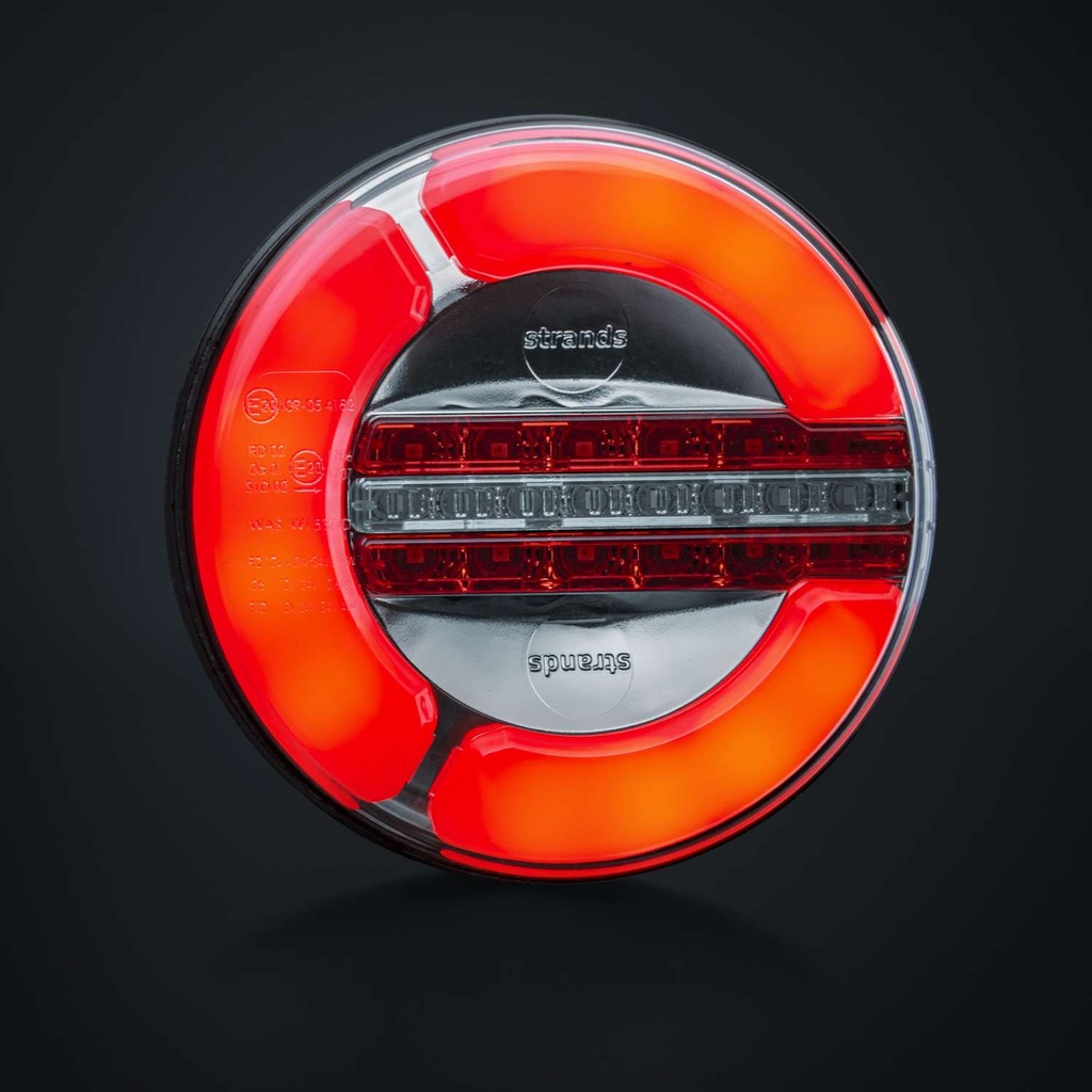 Freedom 3-Function LED Taillight Round