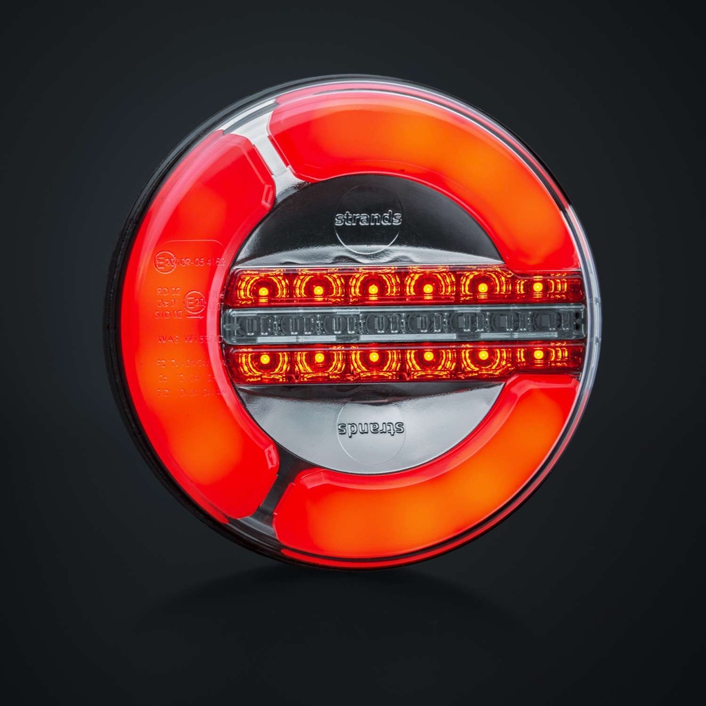 Freedom 3-Function LED Taillight Round