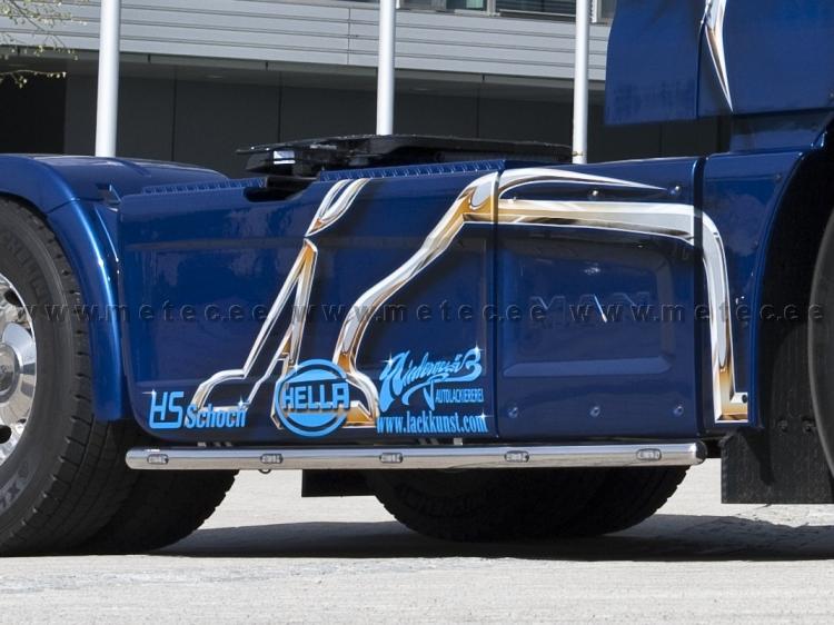 Metec Sidebars for MAN TGX Euro 6 | WB 3600/3900mm