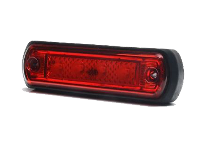 Strands Position light red LED 12-24V DC, IP66/68