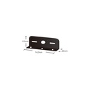 pending bracket for Side markerlight 2101
led5 + cable 5m  110x50mm x24h/ PCD:90mm


