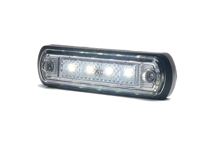 Strands Position light white LED 12-24V DC, IP66/68