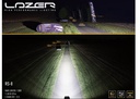 Lazer RS8 LED spotlight Black with position light 9-32V