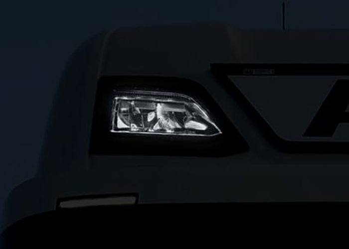 DUO LED position light + strobe for roof spotlight Scania R/S NextGen