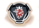 Illuminated Scania LED Emblem - Warm White