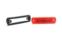 Strands Position light red LED 12-24V DC, IP66/68