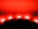 Led set with 10 3mm led red 12-24volts (outside use)