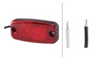 Hella LED Taillight with 0,5m Cable | Red