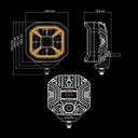 Siberia X Driving Light 4"