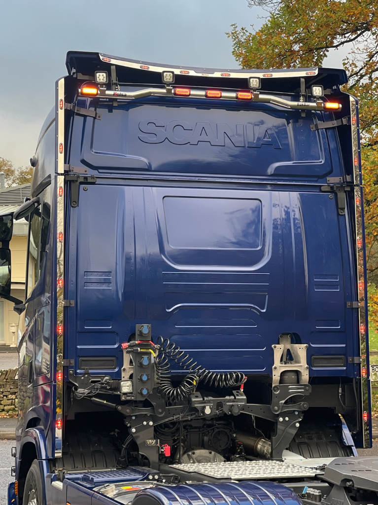 Aluminum BakBar for Scania R&S NextGen Highline | High Mounting