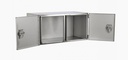 Toolbox Stainless Steel with Double Doors - 1000x500x500mm