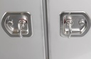 Toolbox Stainless Steel with Double Doors - 1000x500x500mm