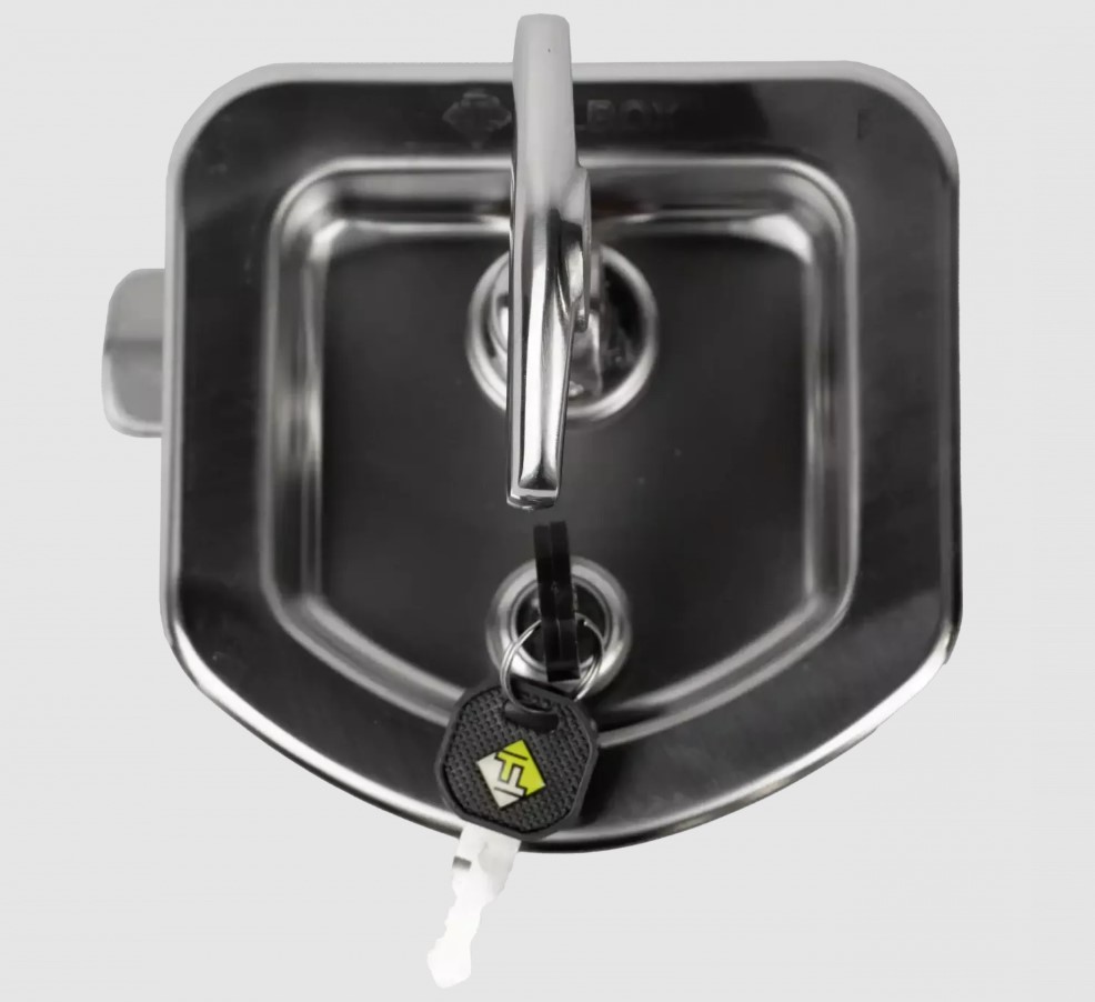 Spare T-Lock for Nedking Toolboxes | Rounded