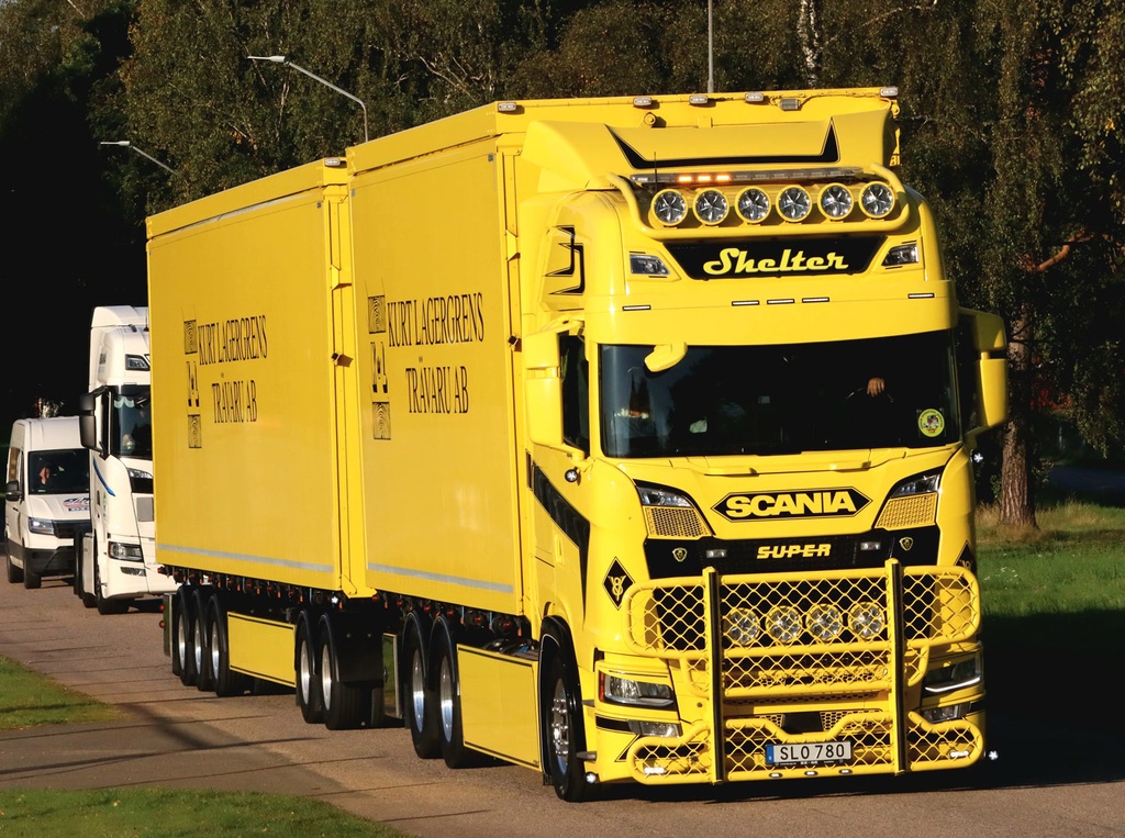 XL Sunvisor "BOW" for Scania NextGen 2017+ | Height 35cm