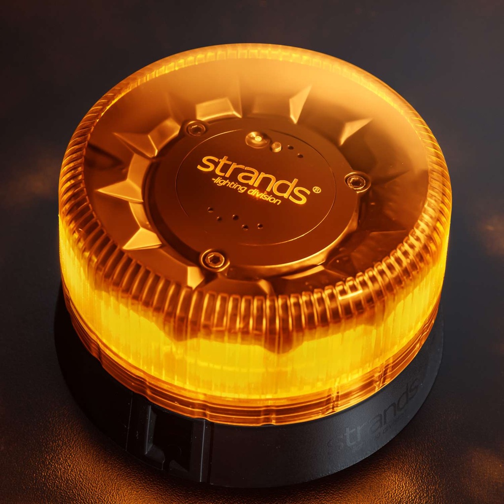 Amber Lens for Black Raven Pharos LED Beacon