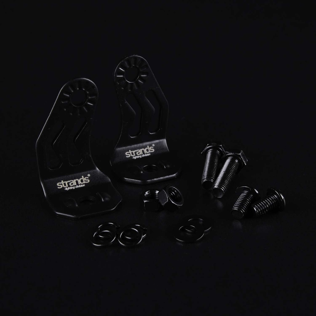 Side Brackets for Siberia DR LED Bars (DR, NL, DRT, RT, NG & DRC)