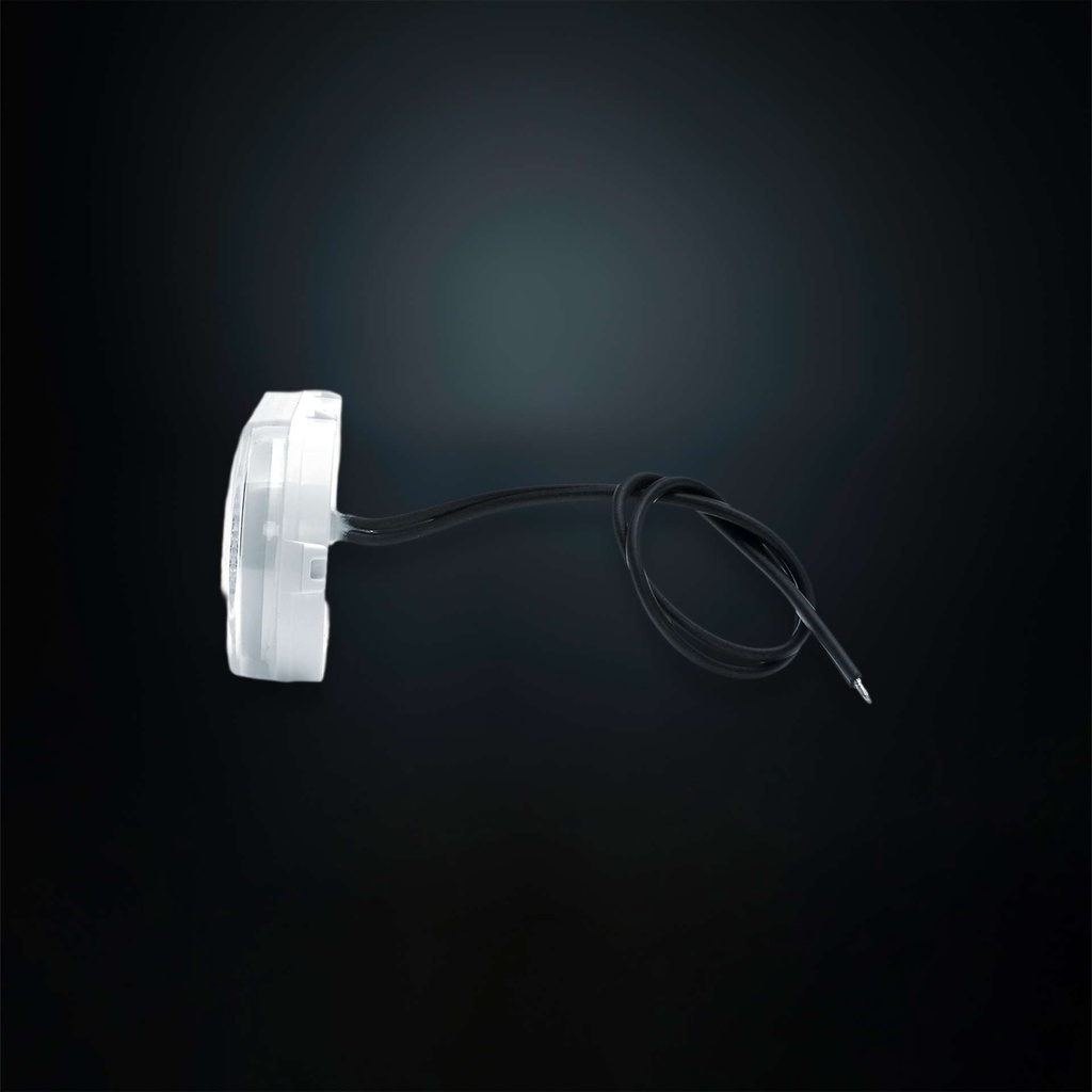 Slim LED Front Position Light | White