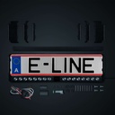 Nuuk E-Line Duo DK LED Licence Plate Bar