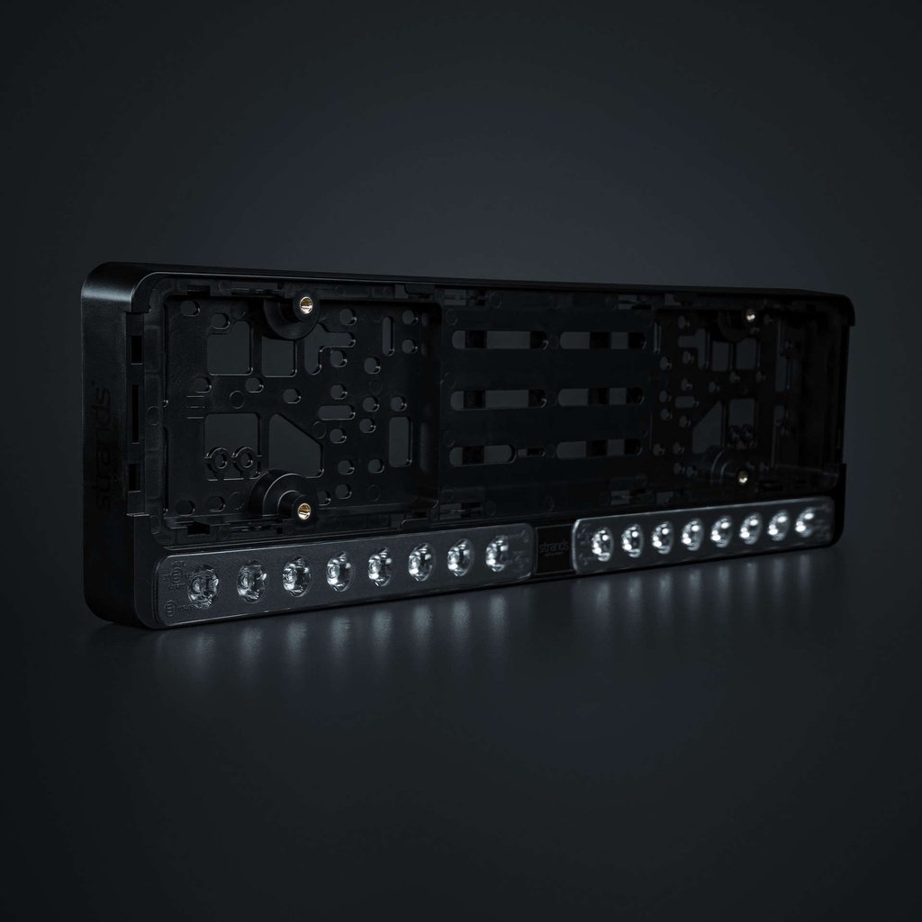 Nuuk E-Line Duo DK LED Licence Plate Bar