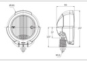 Driving Light SIM - Black
