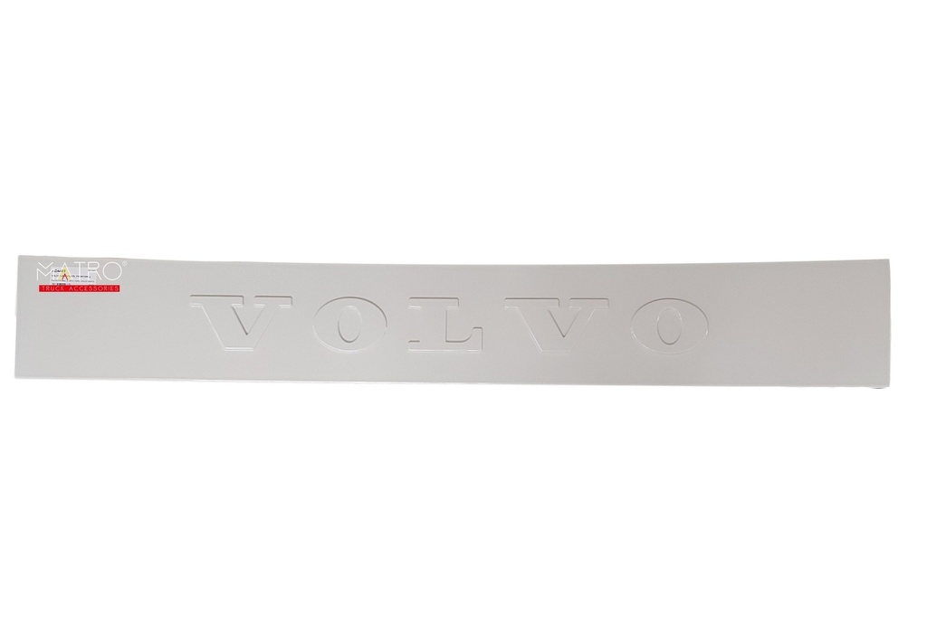 Front panel Volvo FH 5 + word VOLVO -  AD4407 ABS plastic - VOLVO WINTER WHITE 1103 Incl. double side adhesive tape