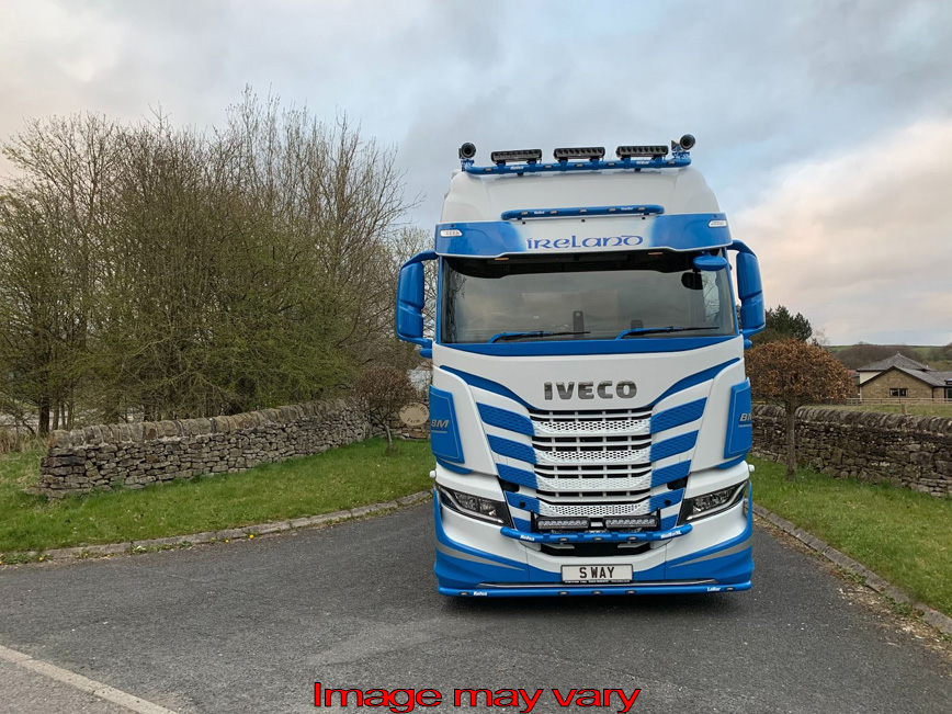 (IVS21/W) (ST STEEL) VisorBar SMALL- Iveco S-WAY AS