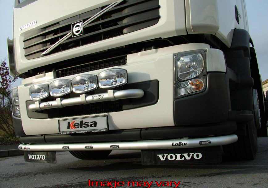 LoBar Aluminum Volvo FE - 5 Amber LED