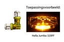 T10 5 SMD LED's (2 Pc's) - Amber