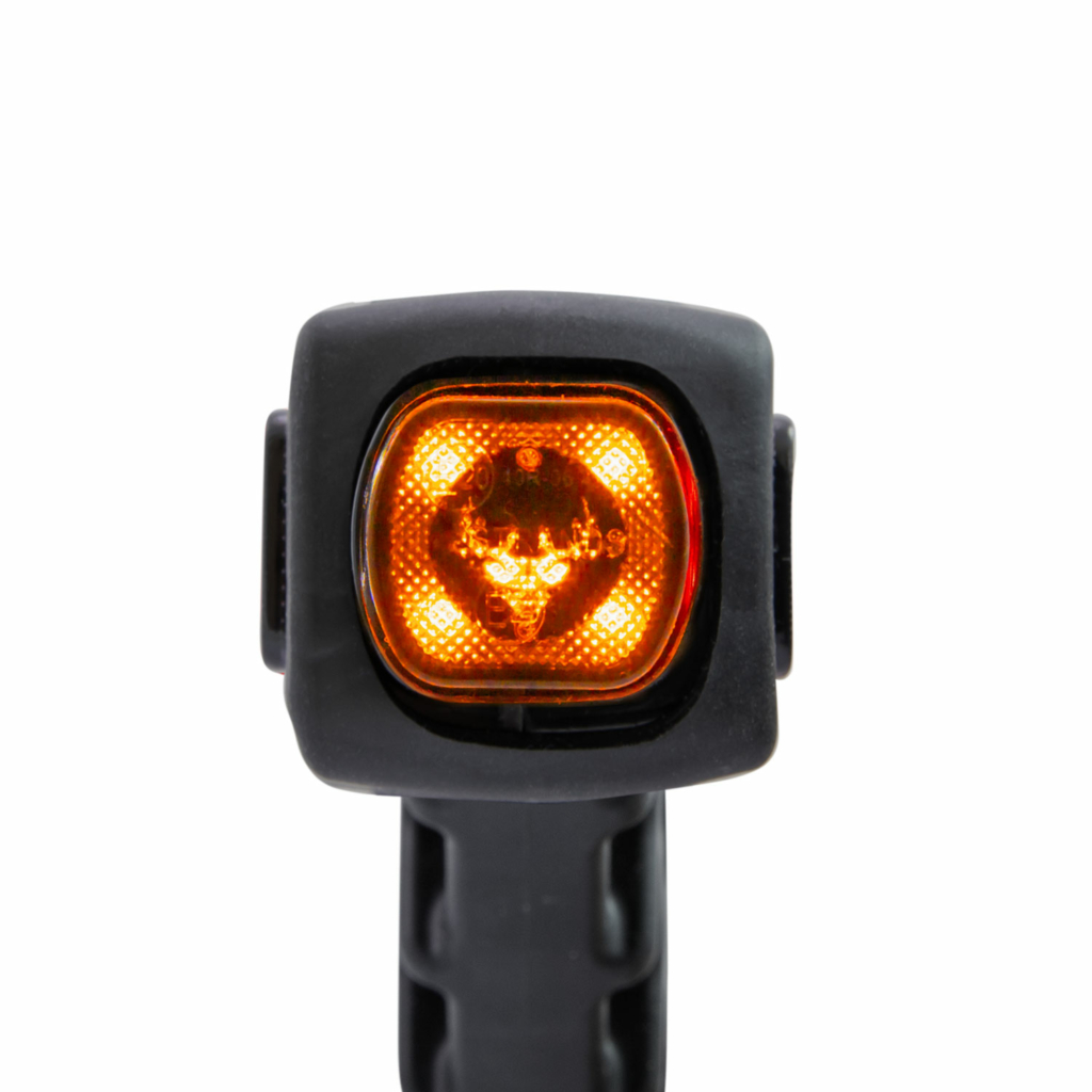 Sidemarker Rubber Arm Long Freedom LED 3 Colors - Left