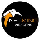 Nedking Stainless Steel Air Horn - 550 mm
