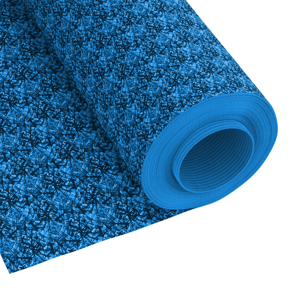 Danish Fabric (Sold per meter) Blue