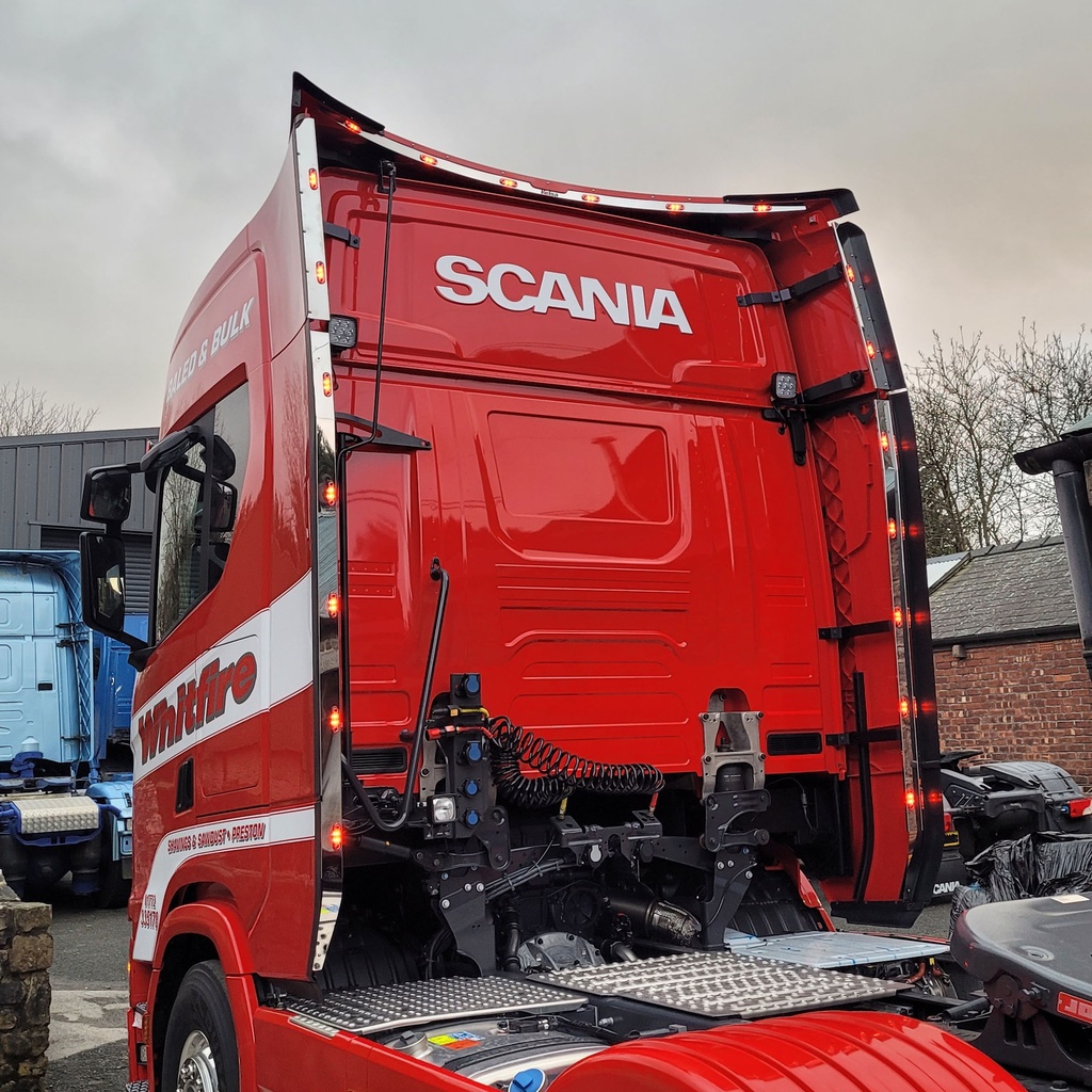Perimeter Light Kit for Scania NextGen S-series Highline | Standard Red Hella LEDs
