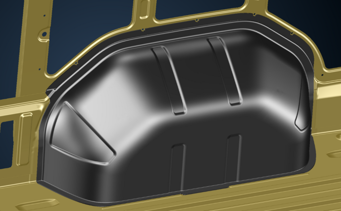 Wheel Arch Covers for Nissan Interstar FWD 2024+ / Renault Master XDD FWD 2024+