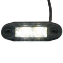 Boreman Easy-Fit LED Position Light - White (smoke lens)