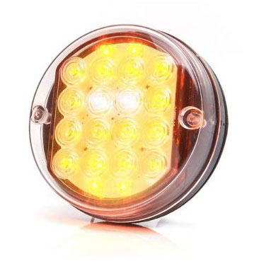 LED Indicator Round with Position Light 24V - Ø115MM