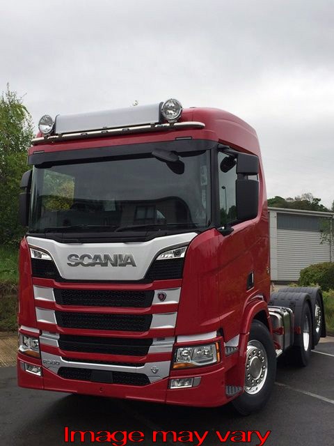 Aluminum HiBar for Scania R&S NextGen Normal Cab | Wide Sunvisor Model