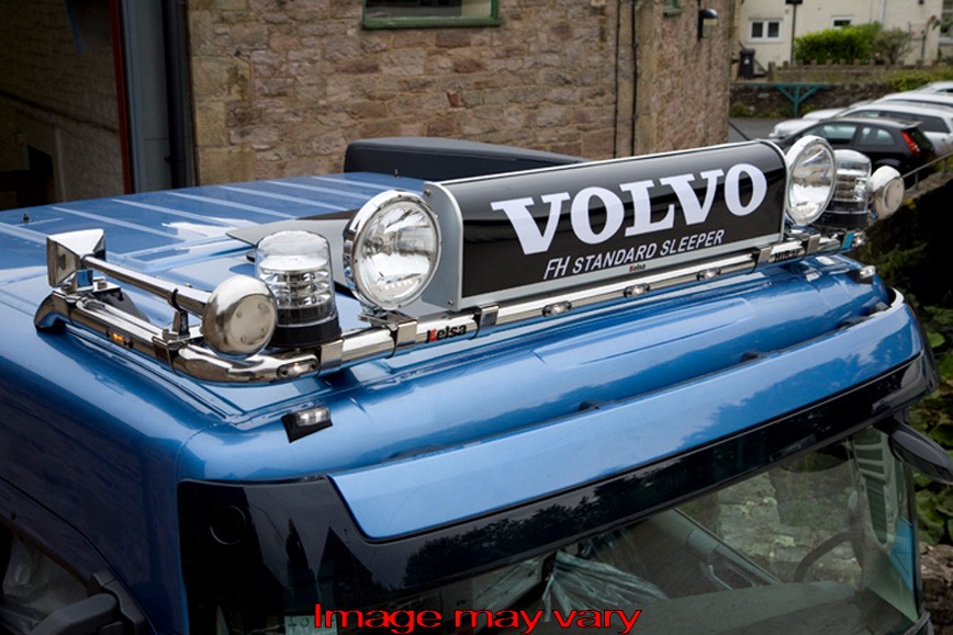 Stainless Steel HiBar for Volvo FH4/4B & FM(X)4B Low Cab