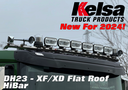 Stainless Steel HiBar for DAF NGD XF/XG Low Roof Day / Sleeper Cabs