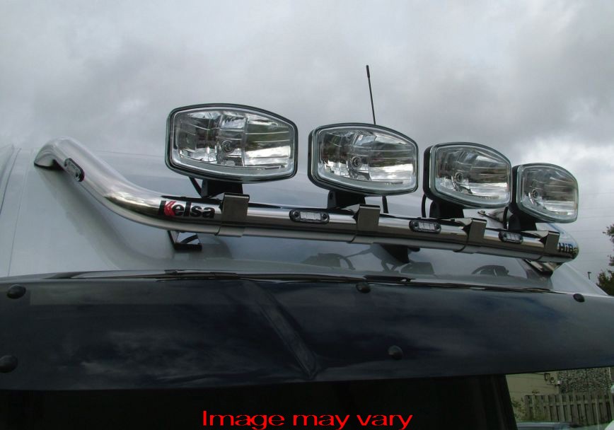 Aluminum HiBar for Mercedes Sprinter High Cab 2007+ | Drop-Down