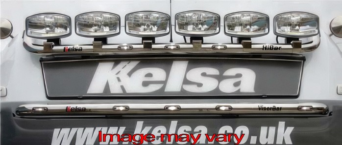 Stainless Steel HiBar for Mercedes Actros MP4 & MP5 GigaSpace | Drop-Down