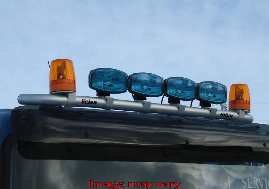 Stainless Steel HiBar for Mercedes Atego / Axor Sleep Cab | Roof Mounting