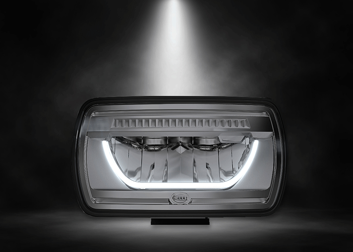 Hella Jumbo Full LED 12/24V with Swivel Mounting Bracket