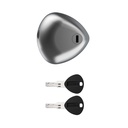 Blackstone Silver Combo | 1 Lock + 2 Keys