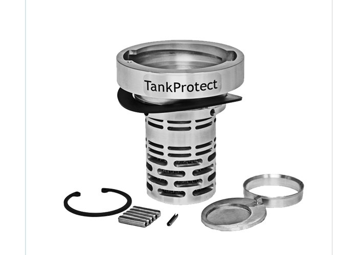 Aluminum Fuel Tank Filling Neck Universal Ø80mm | Low Profile