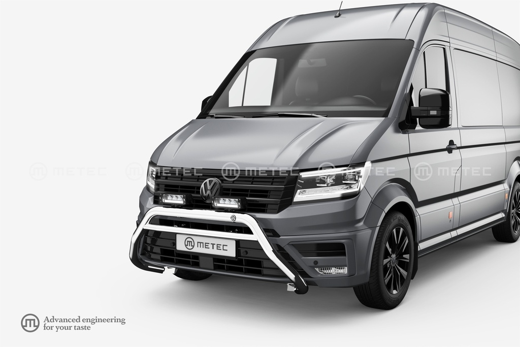 Stainless Steel Pushbar for MAN TGE & Volkswagen Crafter 2017+