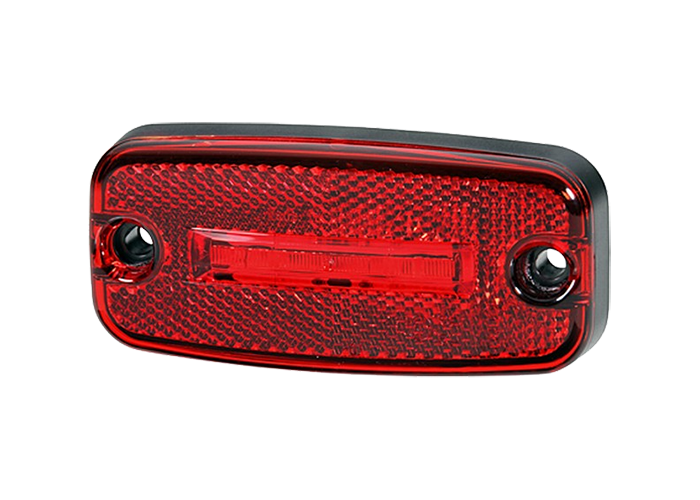 Hella LED Taillight with 0,5m Cable | Red